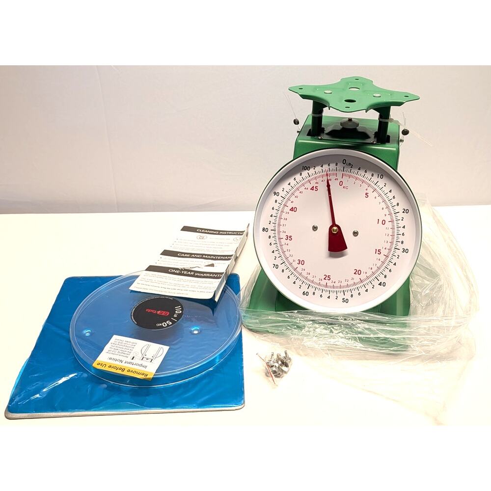 110 LBS Heavy Duty Portion-Control Mechanical Dial Scale Industrial Dial Scale